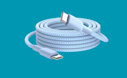 Premium Type-C Cable-Pastel blue